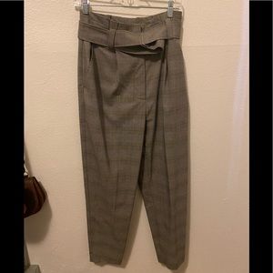 ALC Grey plaid pants